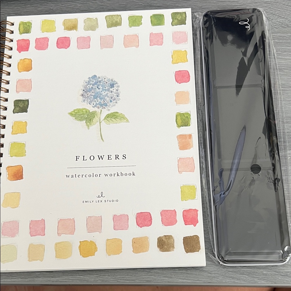 Emily Lex Studio Watercolor Workbook and Palette Set